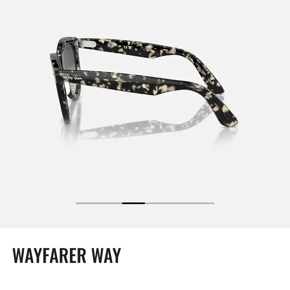 Ray-Ban Wayfarer Way Sunglasses in Tortoise Pattern - Picture 7 of 15